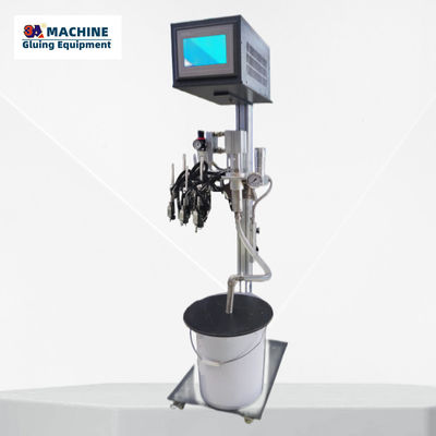 3ACQ3 6 Kanalen 3 Geweren Karton Kleefmachine Mini Map Kleefmachine Geavanceerd