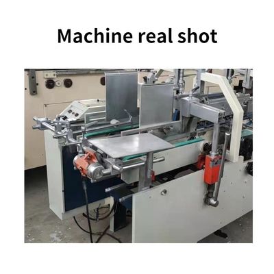 Doos vouw- en kleefmachine met 380V Spanning Doos ontvouwd Grootte breedte 120mm-500mm