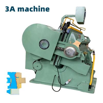2800 kg High Safety Performance Die-Cutting Machine voor de verwerking van kartonnen papieren dozen
