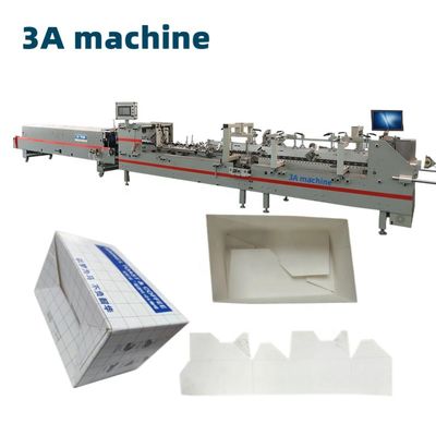 CQT900YG-2 voorgevouwen voorgevouwen onderste slotdoos plakmachine voor verschillende dozen