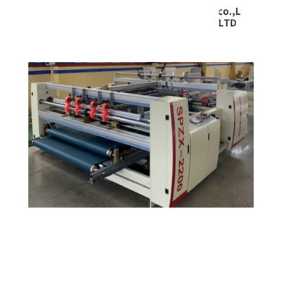Elektrisch aangedreven semi-automatische plakmachine voor kartonnen dozen 2200 voor verpakkingsdoeleinden