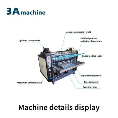 CQT 1000 Automatische lamineermachine voor golfkarton 150g 150g 500g 500g