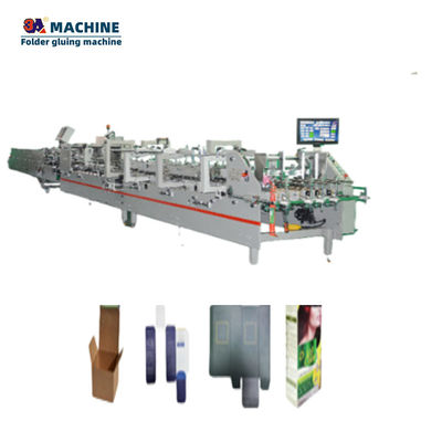 Speed Folder Gluer met afwijkingcorrectie en pre-vouw kerncomponenten Pomp Qualit