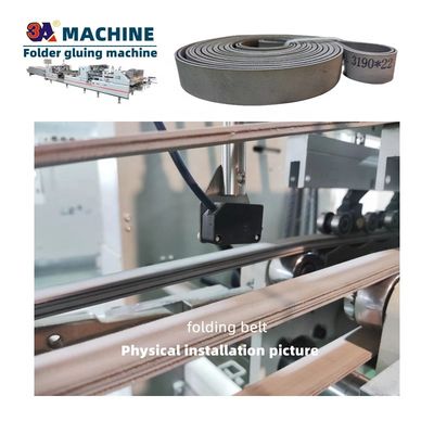 Druk- en verpakkingsapparatuur Doos plakmachine Gordel voor kleine doos folder Gluer