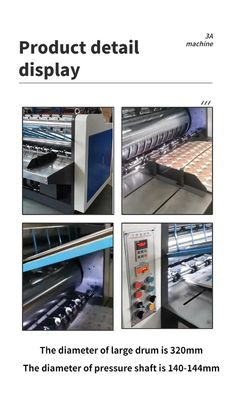 Hydraulisch aangedreven CQT 1000 automatische laminator van karton voor machines