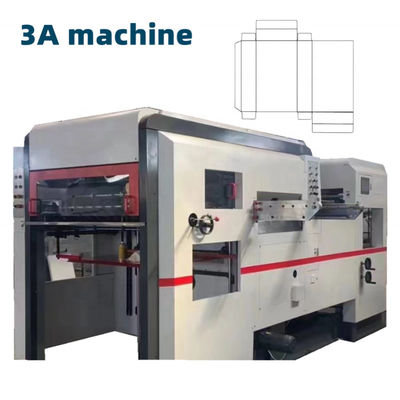 CQT-1060 Automatische slijpmachine Creasing and Die Cutting Machine Tweedehands 380V 18KW