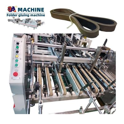 Kleine doos folder Gluer Feeder Gordel voor automatische doos vouw Gluing Machine