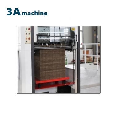 Video-uitgaande inspectie CQT-1060 Automatische platte bed creasing en die snijmachine