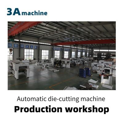 Video-uitgaande inspectie CQT-1060 Automatische platte bed creasing en die snijmachine