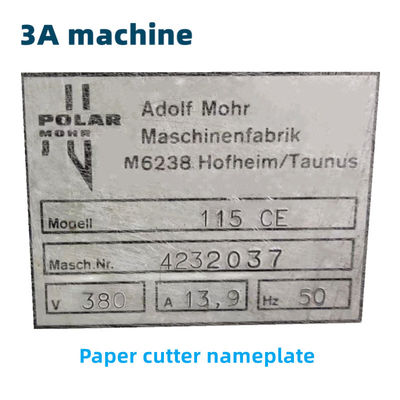 POALR 115 Compatibel Polar Cutter Blade voor Wohlenberg Cutter 50 kg GEEN Computerized