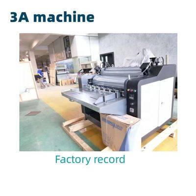 Semi-automatische kartonnen lamineermachine voor 150g 150g 500g 500g papier lamineermachine