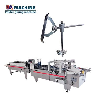 Handgestuurde doos plakmachine Onderdelen voor automatische doos vouwlijmmachine