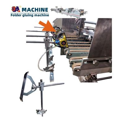 Handgestuurde doos plakmachine Onderdelen voor automatische doos vouwlijmmachine
