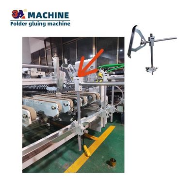 Handgestuurde doos plakmachine Onderdelen voor automatische doos vouwlijmmachine