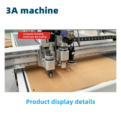 Aanpasbare CQT-1713 Digitale matrassnijdmachine voor reparatieshops voor papier- en kartonnen machines