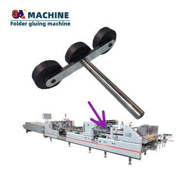 Automatische lijmmachine voor het vouwen en plakken van reserveonderdelen