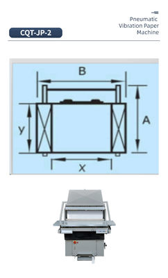 CQT-JP-2 Pneumatische trillingspapier jogger machine voor papier snijmachine 600 kg