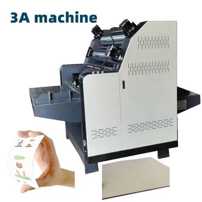 Semi-automatische CQT-1150 versterkte laminaatmachine voor het monteren van karton op karton