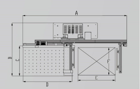 Veilige CQT-LD-GF-2 intelligente snijlijn serie papier losser voor stabiele werking