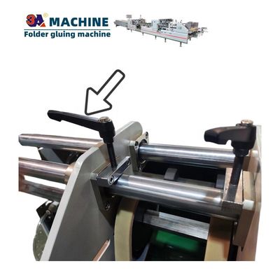 Automatische doos vouwlijmmachine Onderdelen voor 18cm*15cm*10cm Dozen