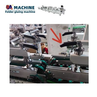 Automatische doos vouwlijmmachine Onderdelen voor 18cm*15cm*10cm Dozen