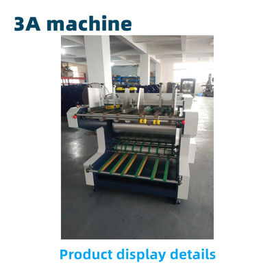 40 meter/minuten normale snelheid PLC-papier slotmachine voor karton en harde plaat