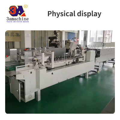 Doos ontvouwbaar breedste papiergrootte 600 mm Automatische doos vouwlijmmachine folder Gluer