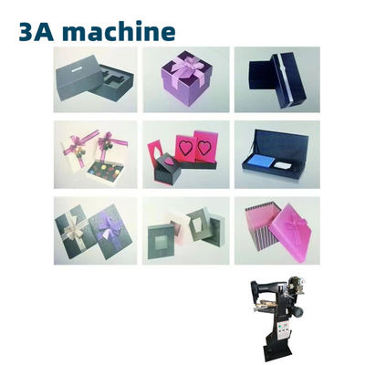 CQT-TJ handmatige stevige papier doos hoek tape plakmachine Bottom Hook Folder Gluer