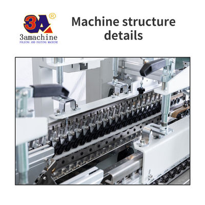 380V Spanningsmachine voor het kleven van textielfolders voor professionele presentatiefolders