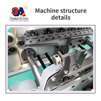 380V Spanningsmachine voor het kleven van textielfolders voor professionele presentatiefolders