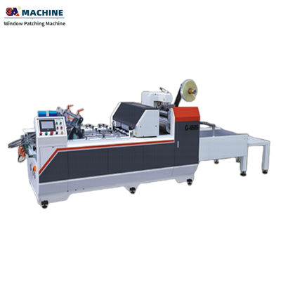 Papier vouwmachine L540 * W130 * 160cm Volledig automatische snelheid 650S Venster pleisteren