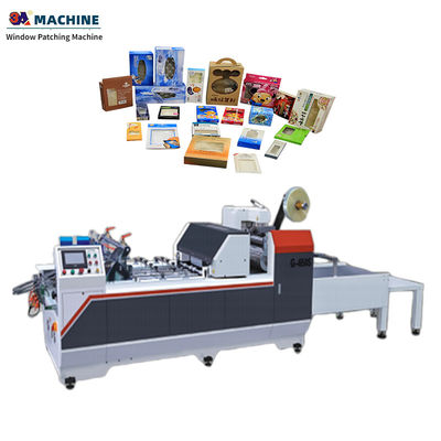 Papier vouwmachine L540 * W130 * 160cm Volledig automatische snelheid 650S Venster pleisteren