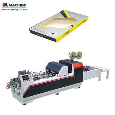 Papier vouwmachine L540 * W130 * 160cm Volledig automatische snelheid 650S Venster pleisteren