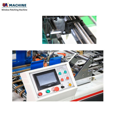 Papier vouwmachine L540 * W130 * 160cm Volledig automatische snelheid 650S Venster pleisteren