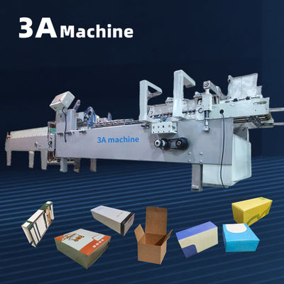 Papierdoos vouwmachine met 70 mm-400 mm ontvouwde breedte 380V Spanning 3ACQ-580D Model