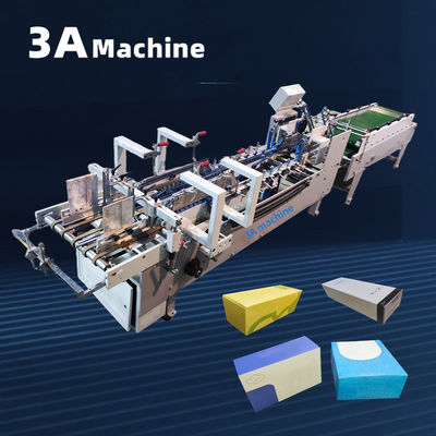 Kleine doos vouwmachine folder lijmonderdelen 3ACQ 580D Output afdeling inbegrepen