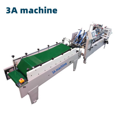 Side Glue Folder Gluer en gemakkelijk te bedienen voor Mini Box Folder Gluing Machine