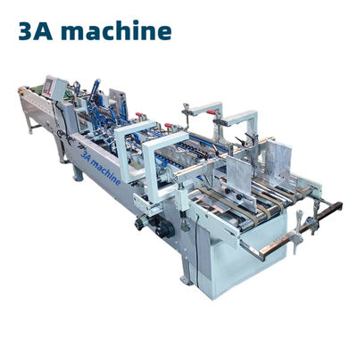 High Speed Folder Gluer Machine voor karton 250g-650g dozen Papiermateriaal
