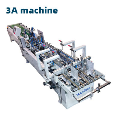 High Speed Folder Gluer Machine voor karton 250g-650g dozen Papiermateriaal