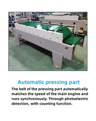 1200 KG Mechanisch aangedreven type Volledig automatische folder gluurmachine voor sigarettendoos