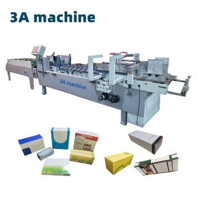 Hoge snelheid automatische vouwlijmmachine voor 1200 KG capaciteit in machineshops