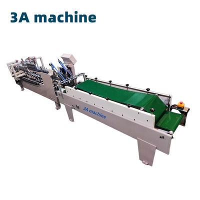 4.5KW Automatische gegolfde kartonnen vouwlijm voor frietdoos verpakkingsoplossing