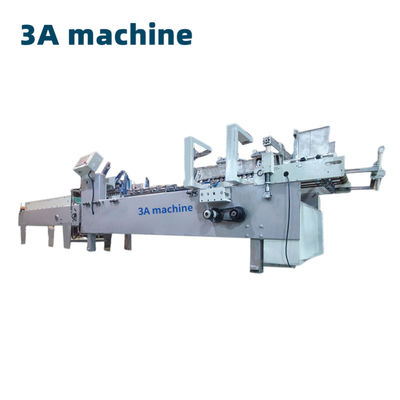 250 m/min. Snelheid 3ACQ*580 Edg Gluer Folder Glue Machine Paper Box Making Machine