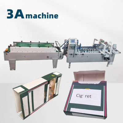 3ACQ-580E Automatische folder Gluer vouwdoos Glijmachine voor machinewerkstellen