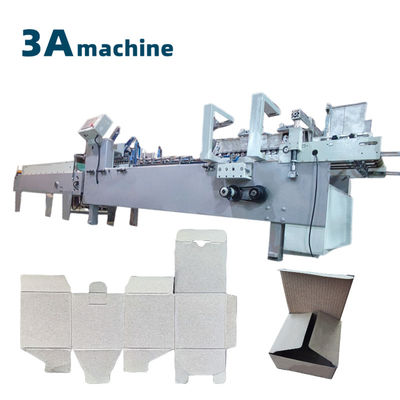 580E Automatische kartonnen doos folder Gluer Machine De perfecte partner voor drukkerijen