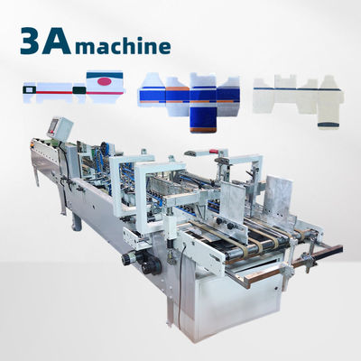 PLC-besturing Automatische doos vouw- en lijmmachine 380V Zh700d