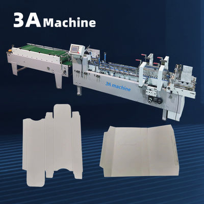 PLC-besturing Automatische doos vouw- en lijmmachine 380V Zh700d