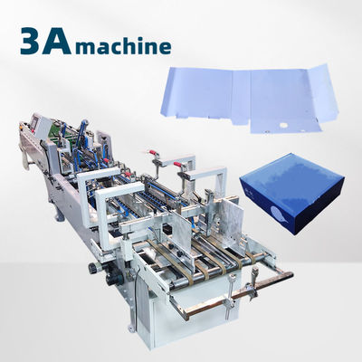 130 mm-500 mm Volledig automatische flexoprinter-vouder-lijm voor snel vouwen en lijmen