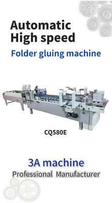 Mini PLC-gestuurde folderglueermachine voor opvouw- en lijmoplossingen voor kleine dozen