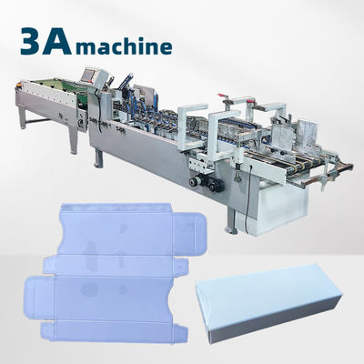 Karton 4 hoek automatische folder Gluer Machine 580E met video uitgaande-inspectie